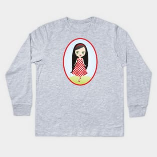 Blythe doll Kids Long Sleeve T-Shirt